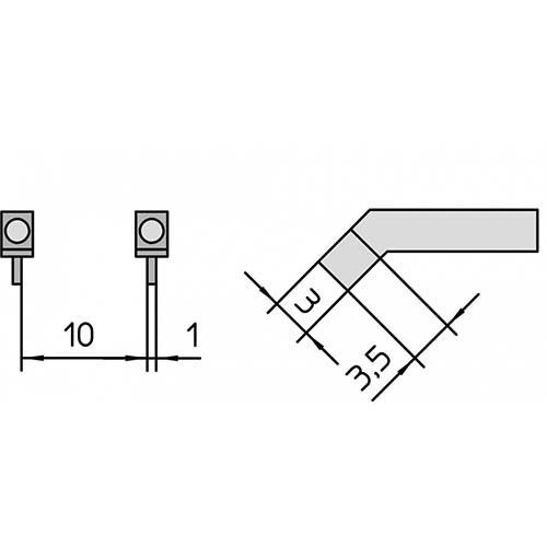 Weller 0054465899 rtw3ms tweezer tip cartridge for sale