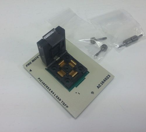 Microchip Pro Mate II Development Kit AC164023 Module PIC16C9XX LEAD TQFP