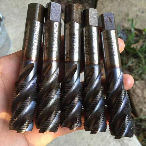 Machinist Tap Lot Of 5pc for Cutting Tap Threads adf