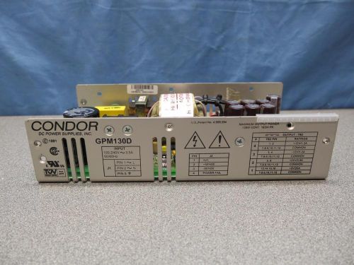 Condor Power Supply Model GPM130D 100-240V 3.5A 50/60Hz