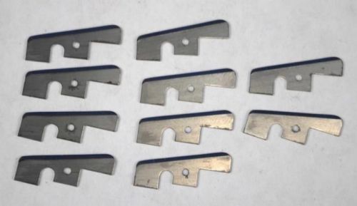 10 Old Style Automatic taper blades Tapetech Tapemaster Northstar Drywall Tool
