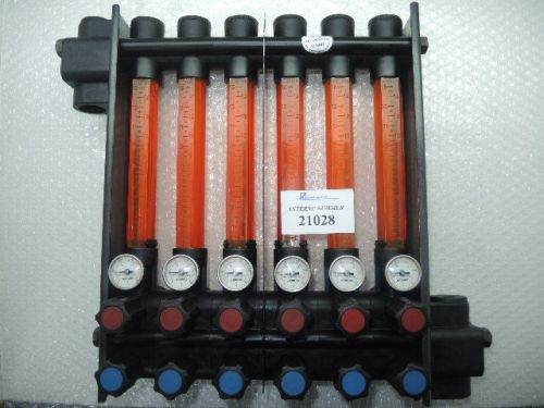 Water distributor SN. 19.126, 6 circuits, new sealed, Arburg used spare parts