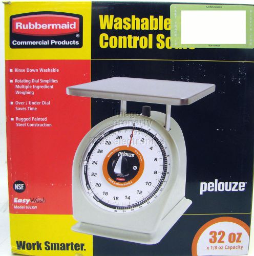 Pelouze FG832RW Washable Food Service Mechanical Portion Control Scale, 2 lb.