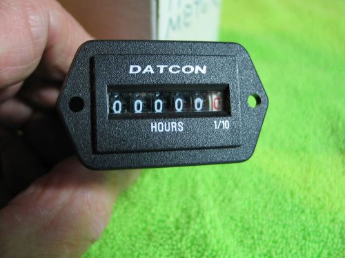 DOTCON HOUR METER. 10 TO 80 VDC, # 102033 NEW, MUST SEE.!!