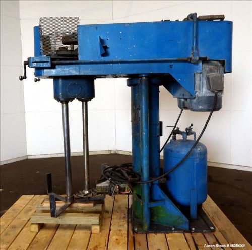 Used- myers engineering mid-range viscosity products dual shaft disperser, model for sale