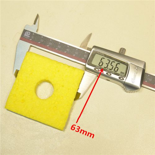 2pcs spare sponge for soldering iron stands 63mm cleaning sponge for sale