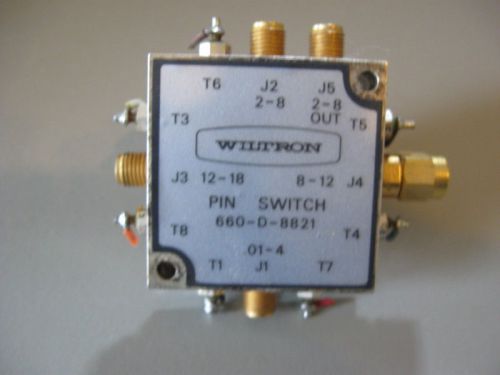 Wiltron Model 660-D-8821 Pin Switch