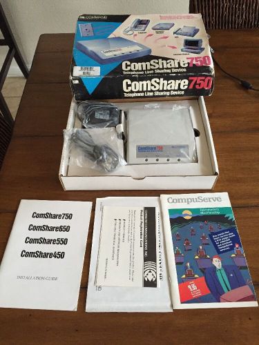 Command Communicatons ComShare 750 1 Line 4 Device Line Sharing Unit Switch