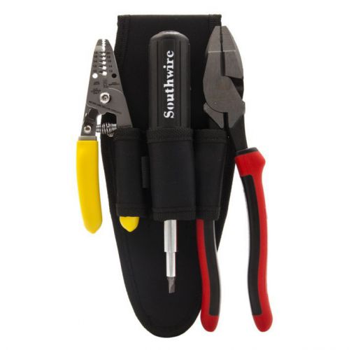 New southwire electrician wire stripper/screwdriver/side cutting pliers tool kit for sale