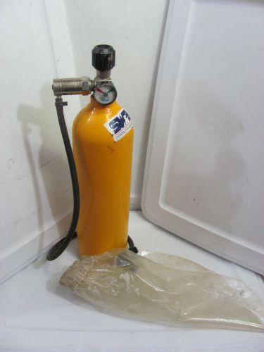 Used TC-3ALM207 Yellow Aluminum Tank Cylinder North SCBA Emergency Escape