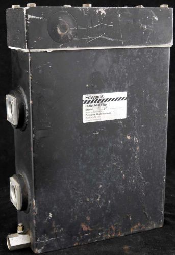 Edwards mf-100 high vacuum outlet oil mist eliminator filter unit a462-03-000 for sale