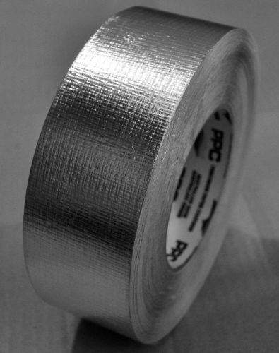 Silver foil insulation reinforced tape.72 mm w.50m long for sale