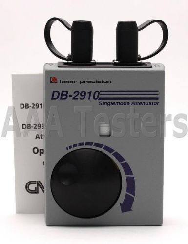 Laser precision gn nettest db-2910 sm fiber attenuator db 2910 for sale