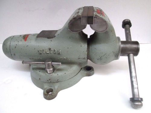 Vintage 4&#034; Jaws Wilton No. 400-4 Bullet Vise 8400 9400 -Produced 1948 Heavy Duty