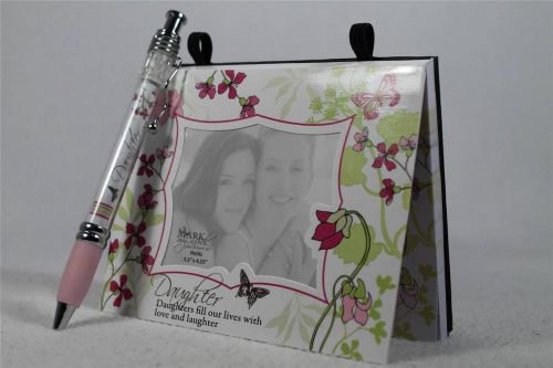 Daughter magnetic paper note pad &amp; themed banner pen-personalize great gift new! for sale