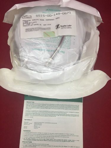 ONE NEW SNYDER Hemovac Disposable Surgical Wound Evacuator Device