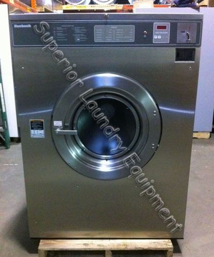 Huebsch hard mount washer hc80vxv, coin, 220v, 3ph, reconditioned for sale