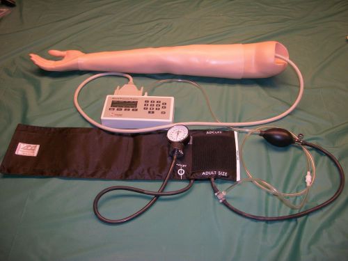 LAERDAL 375-40701 BLOOD PRESSURE TRAINING ARM SIMULATOR for PARTS or REPAIR