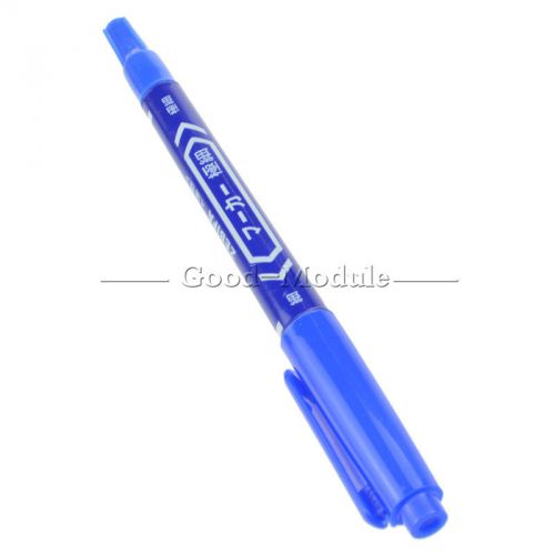 5PCS CCL Anti-etching PCB circuit board Ink Blue Marker Double Pen for arduino
