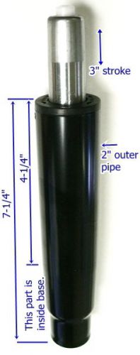 Oajen pneumatic gas cylinder for office chair 3&#034; stroke, heavy duty, 2&#034; pipe for sale