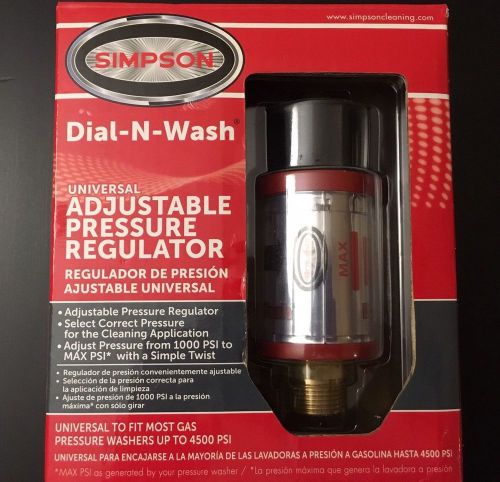 Simpson Dial-N-Wash Adjustable Pressure Regulator 82232