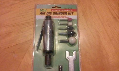 central pneumatic mini air die grinder new in package new