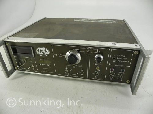 TREK COR-A-TROL High Voltage Supply Amplifier/Controller 115 VAC Model 610B
