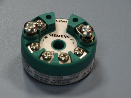 Siemens SITRANS TH100 analog industrial temperature transmitter
