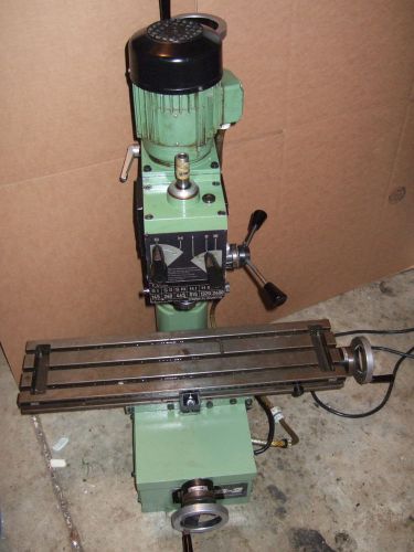 Emco fb2 mill high quality milling machine made in austria with extras low price for sale