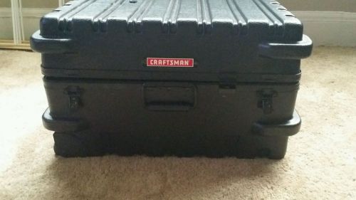 Chicago case co craftsman military shipping case/ retail $449.99