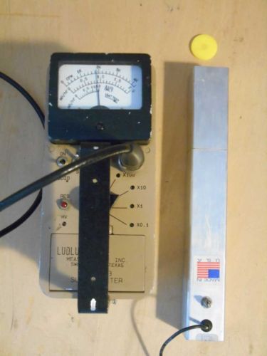 Ludlum Model 3 Ratemeter -Tested - Fully Functional -- Voltage Tested