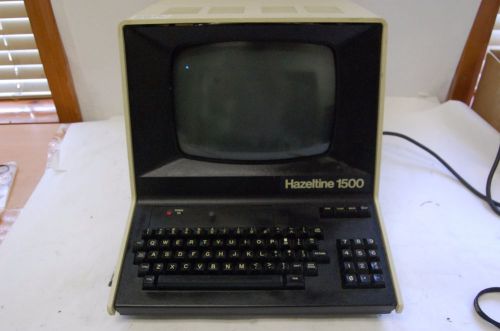 Vintage Hazeltine 1500 Computer Good Condition