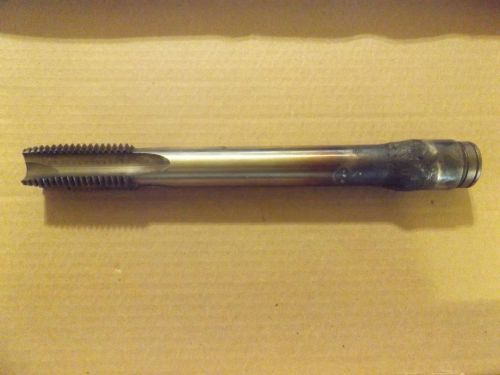 1 1/4&#034; - 7 thread tap with 1/2&#034; drive socket welded on end 10 5/8&#034; long 4 flute for sale