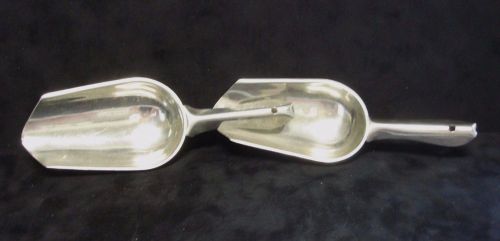 LOT of (2) Stainless Steel ~ Ice ~ Flour ~ Sugar ~ Scoops ~ Restaurant Supplies