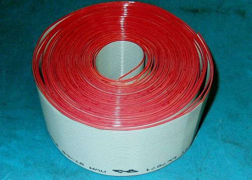 APPRX 25 FEET 40 CONDUCTOR GRAY FLAT RIBBON CABLE