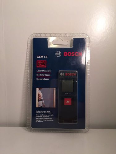 Bosch GLM 15 / 50 ft Laser Distance Measure  FAST FREE SHIPPING!!