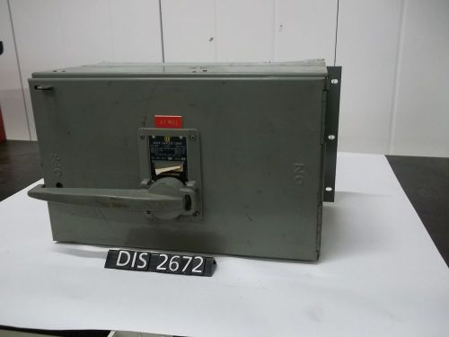 Square d 600 volt 400 amp fused qmb panelboard switch (dis2672) for sale