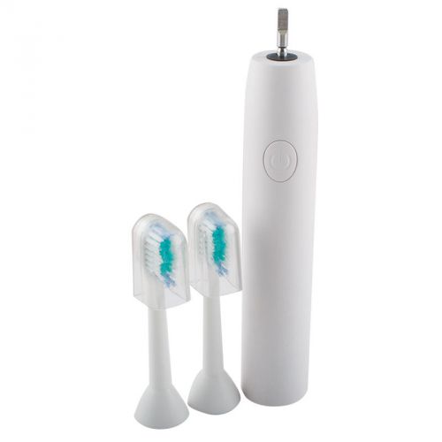 Healthy white rechargeable sonic toothbrush home travel necessary for sale