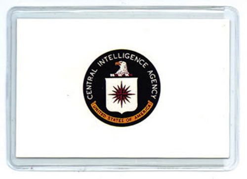 CIA Credo Card Item #C74