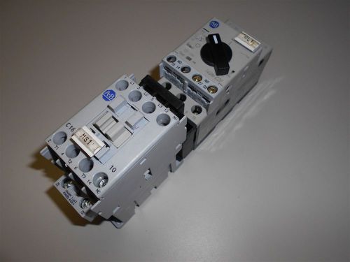Allen-bradley motor protector circuit breaker with contactor 110/120v 50/60hz for sale