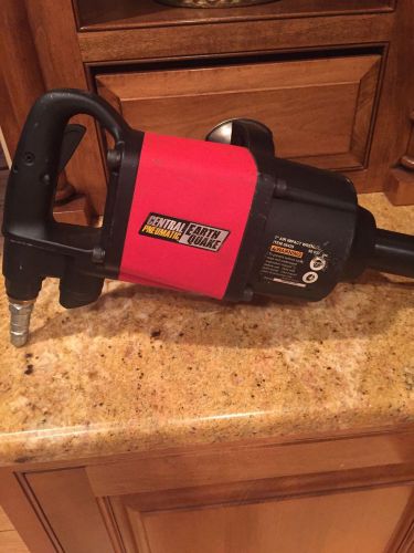 Central Pneumatic Earthquake 1 inch Professional Air Impact Wrench