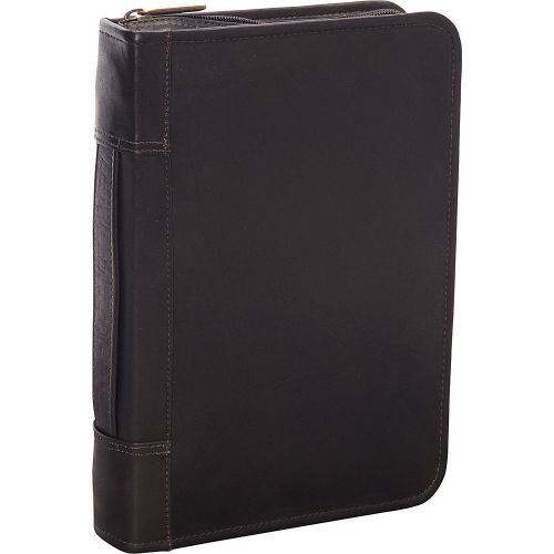 David King &amp; Co. Zippered 3 Ring Agenda with Handle