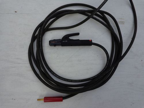 stick welding cable and electrode