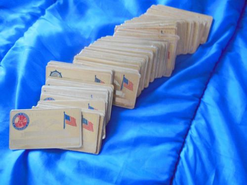 METAL PLATE GOLD TONE SOCIAL SECURITY CARD ~LOT OF 92 ALL KINDS &amp; CONDITIONS