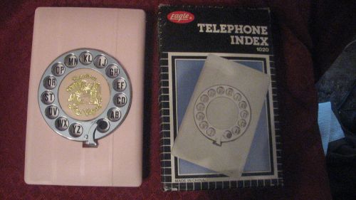 Vintage Eagle Automatic Telephone Address Index Directory Fabulous Las Vegas