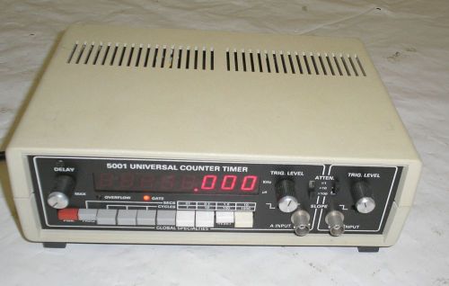 GLOBAL SPECIALTIES CORPORATION 5001 UNIVERSAL COUNTER TIMER
