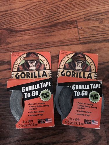 Gorilla Tape 1&#034; x 30&#039; Two rolls