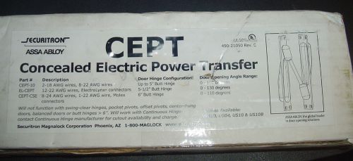 Securitron~el-cept-10, electrical power transfer~concealed us10/612, electrolynx for sale