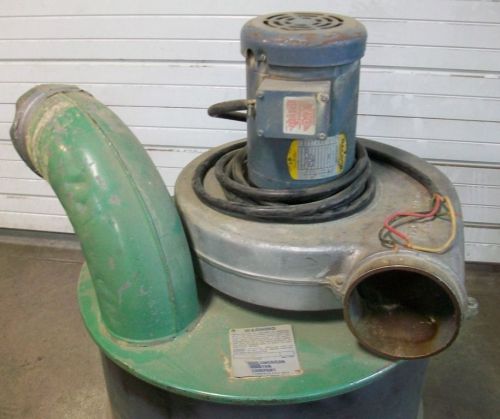 American Fan Co. #DC-12 Dust Collector 1.5 HP 3 phase 230/460 volt.Howden