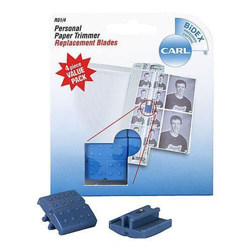 Carl R-01/4, 4-Pack Of Replacement Straight Blades #CUI15101